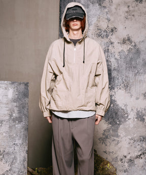 Prime-Over Half Zip Anorak Blouson