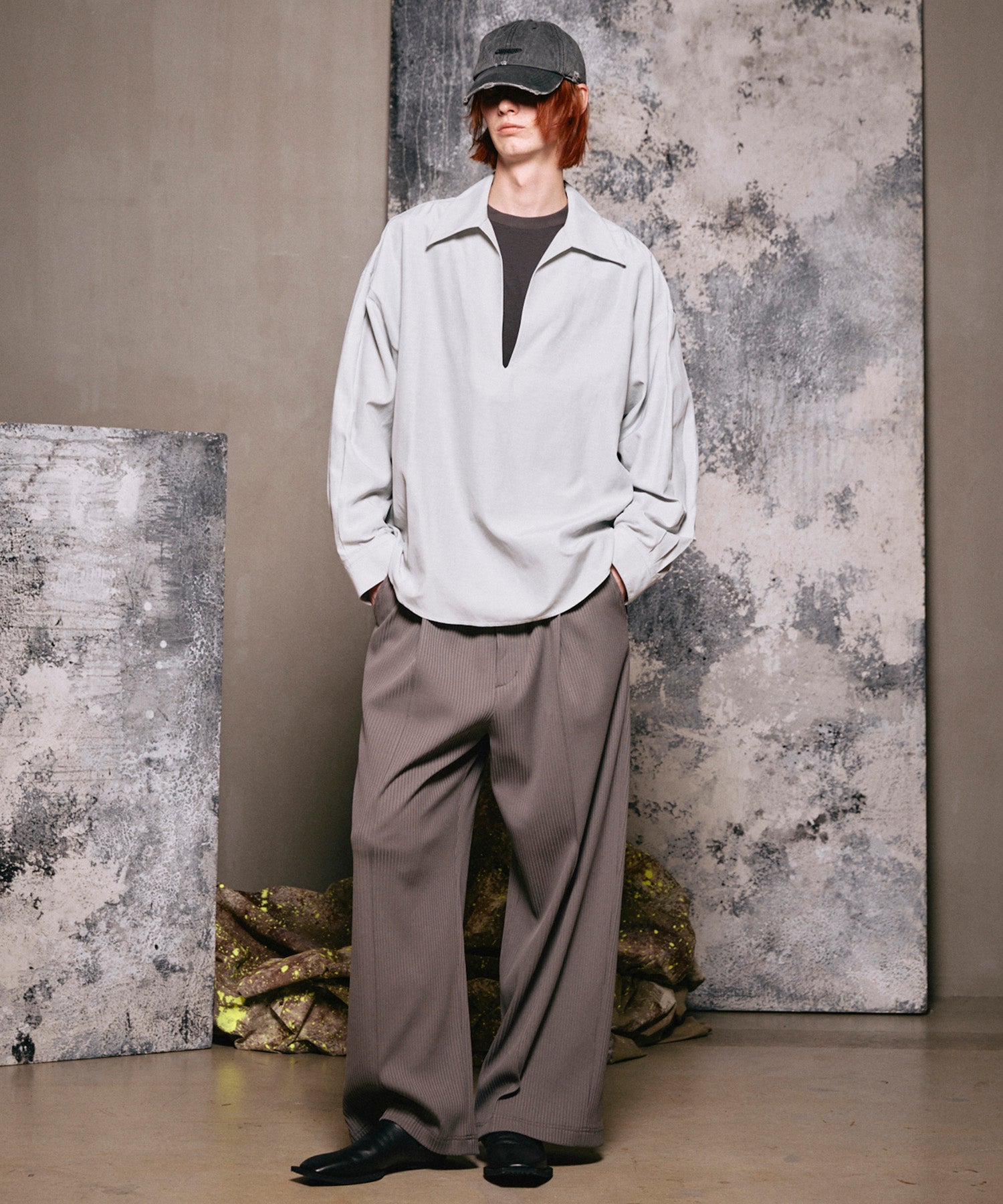 4 색 샹 브레이 세탁 가능한 양모 피크 라펠 더블 가슴 재킷