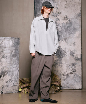 4 색 샹 브레이 세탁 가능한 양모 피크 라펠 더블 가슴 재킷