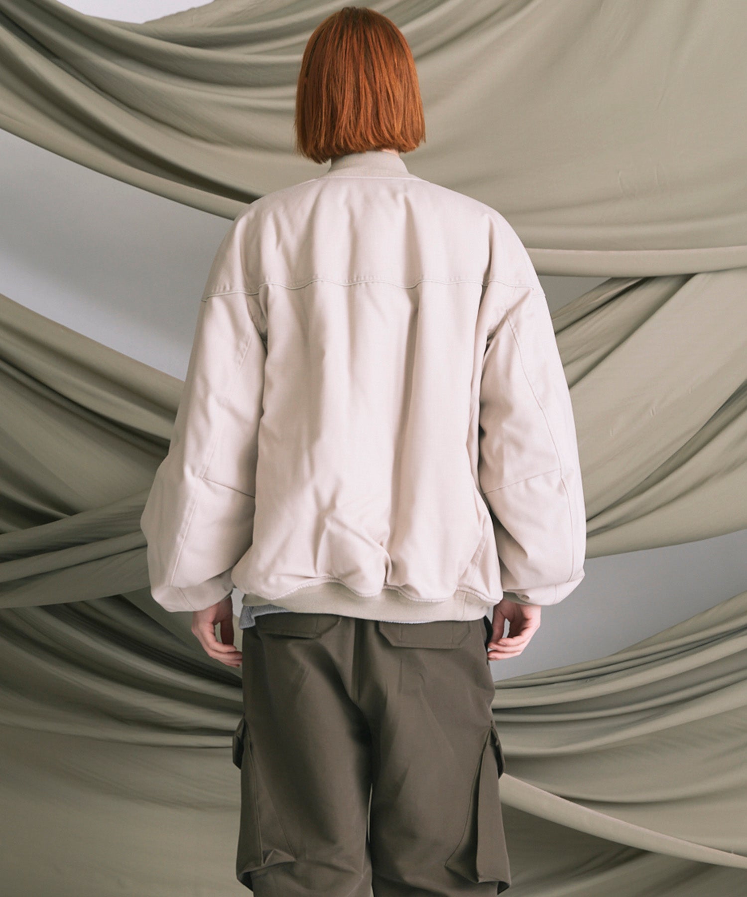 4 Colors Chambray Washable Wool Prime-Over Derby Jacket