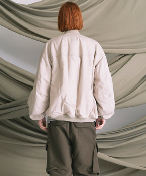 4 Colors Chambray Washable Wool Prime-Over Derby Jacket