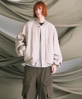 4 Colors Chambray Washable Wool Prime-Over Derby Jacket