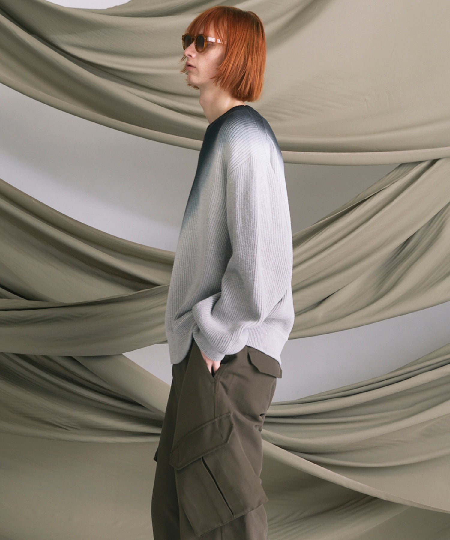 4 색 샹 브레이 세탁 가능한 양모 피크 라펠 더블 가슴 재킷