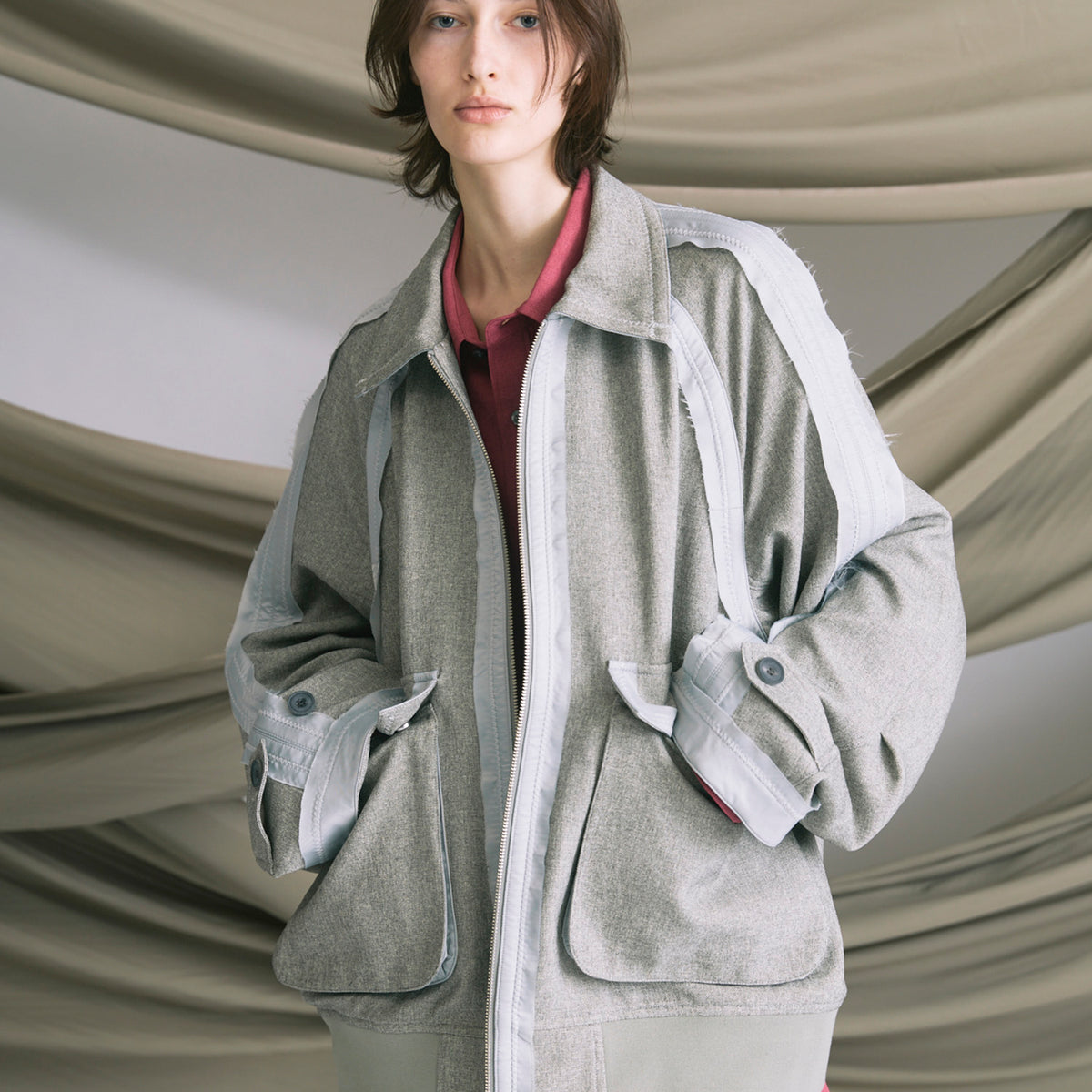 26SS PRE-ORDER】Inside Out Prime-Over A-2 Flight Jacket