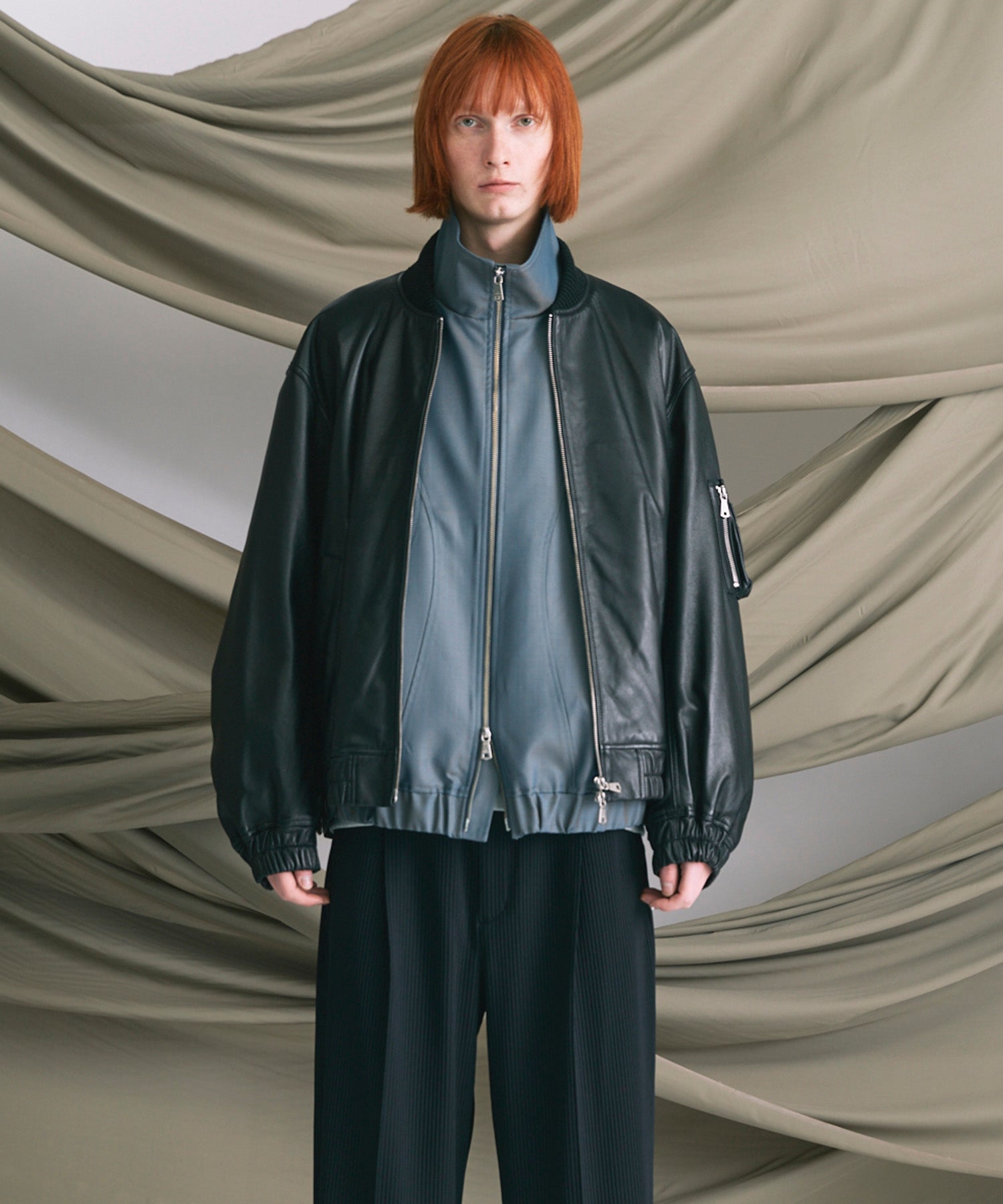 【25AW PRE-ORDER】Sheep Leather MA-1