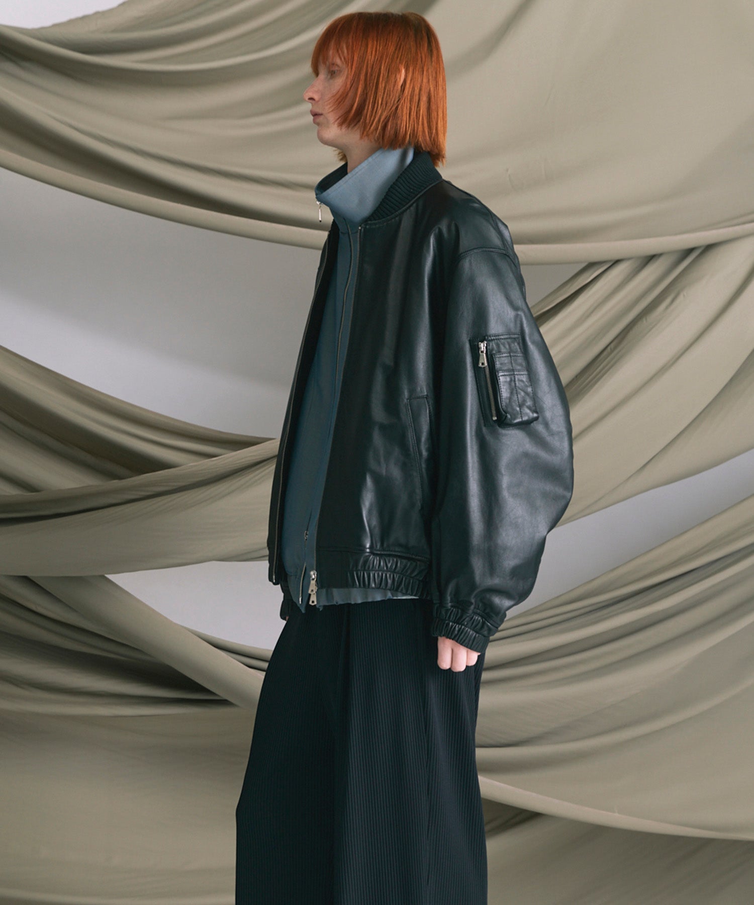 【25AW PRE-ORDER】Sheep Leather MA-1