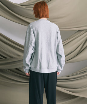 Prime-Over Crew Neck Pullover Sweatshirt