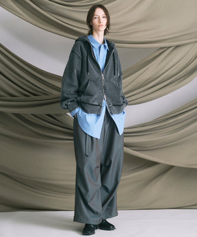 4 Colors Chambray Washable Wool Prime-Wide Snow Pants