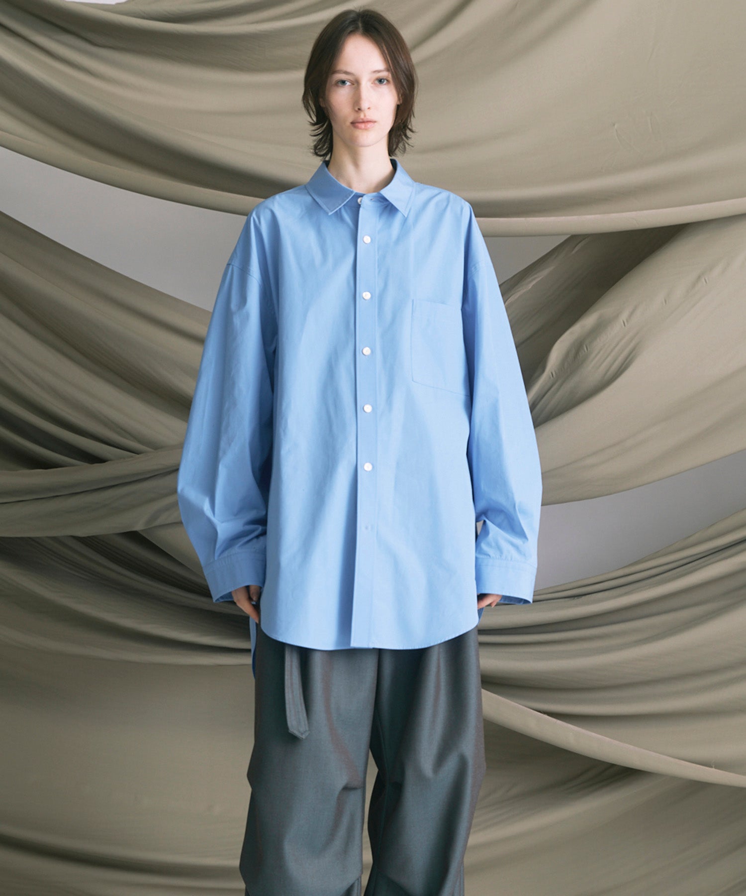 4 색 샹 브레이 세탁 가능한 양모 피크 라펠 더블 가슴 재킷