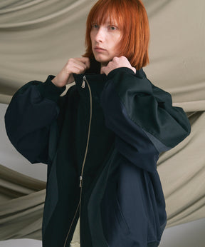 4 Colors Chambray Washable Wool Peaked Lapel Double Breasted Jacket