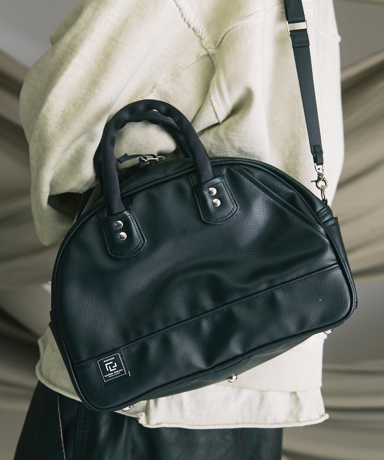 【RAMIDUS】Collaboration 2way Boston Bag