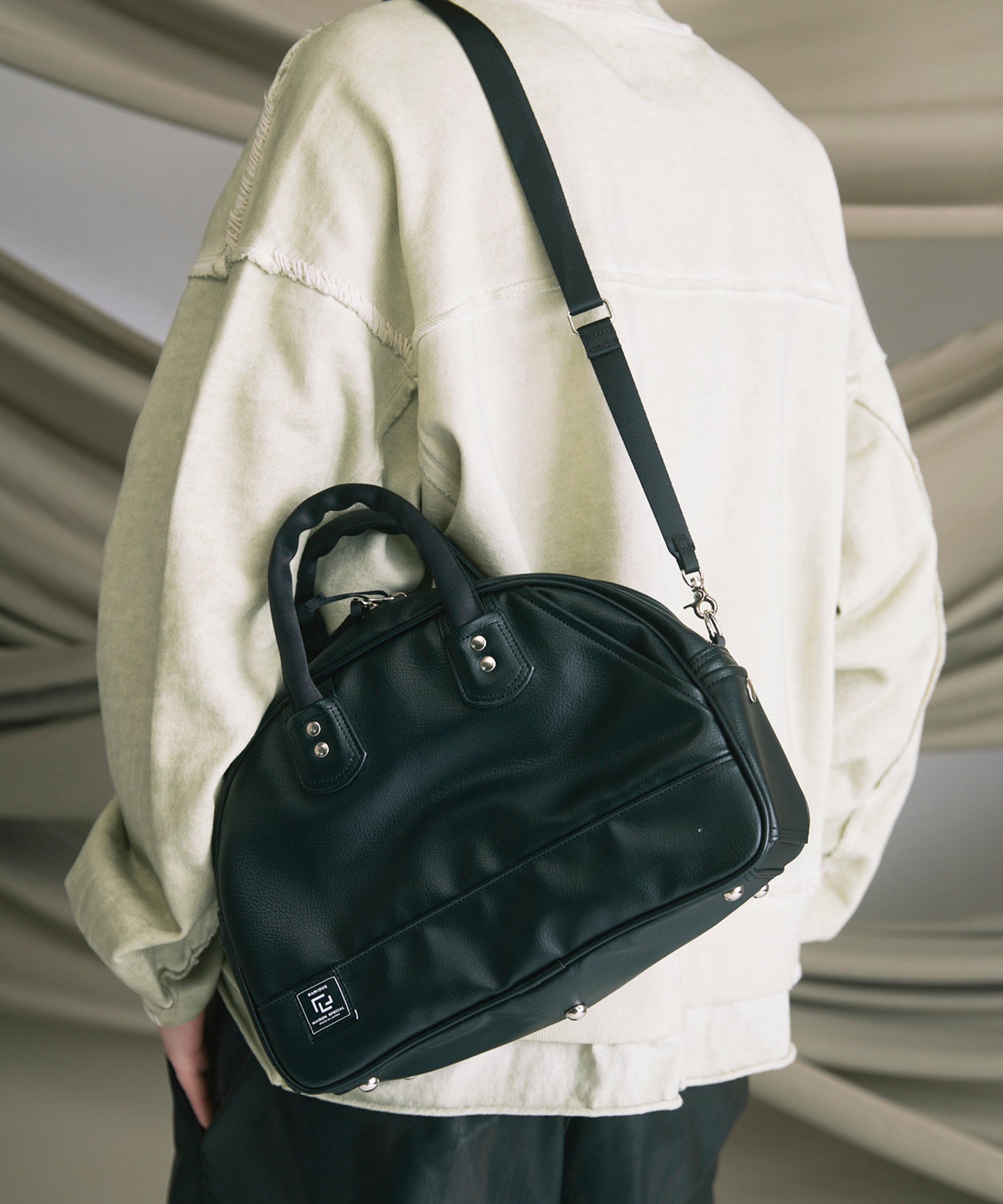 【RAMIDUS】Collaboration 2way Boston Bag
