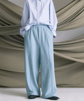 4 색 샹 브레이 세탁 가능한 양모 피크 라펠 더블 가슴 재킷