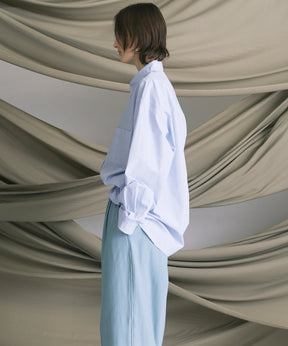 4 색 샹 브레이 세탁 가능한 양모 피크 라펠 더블 가슴 재킷