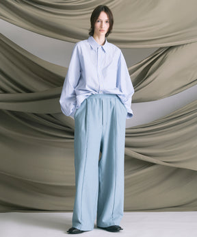 4 색 샹 브레이 세탁 가능한 양모 피크 라펠 더블 가슴 재킷