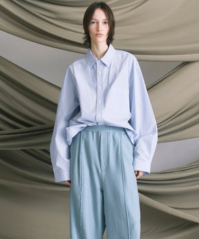 4 색 샹 브레이 세탁 가능한 양모 피크 라펠 더블 가슴 재킷