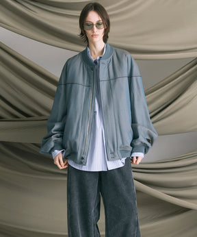 4 Colors Chambray Washable Wool Prime-Over Derby Jacket