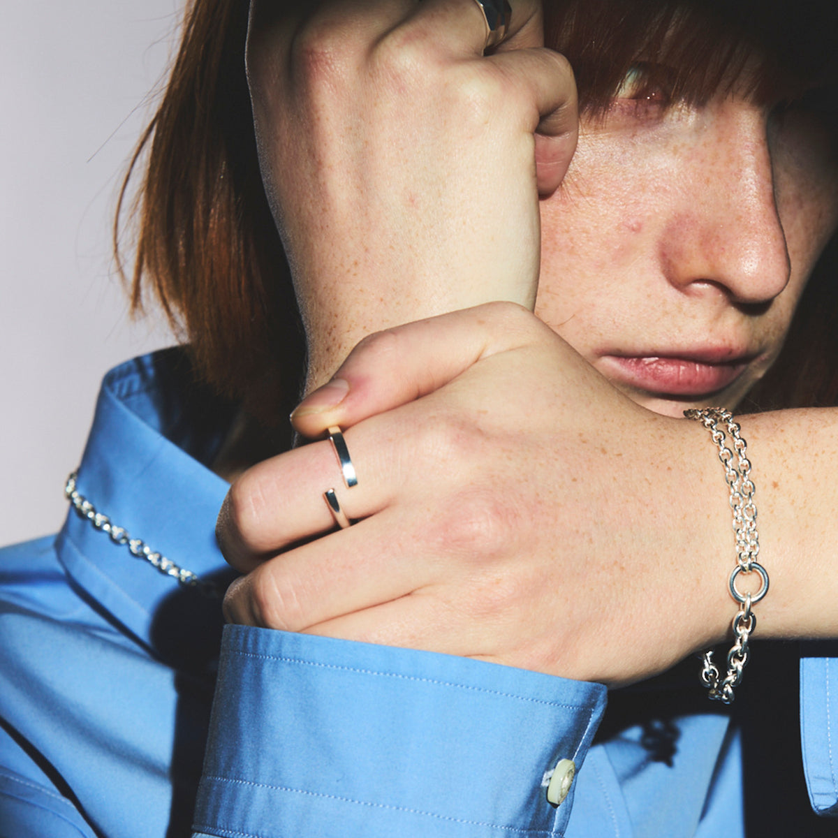 Made In YAMANASHI Jewelry】〇□ Open Ring