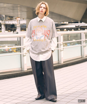 【26SS PRE-ORDER】【EVANGELION for MAISON SPECIAL】Prime-Over Crew Neck Graphic T-Shirt