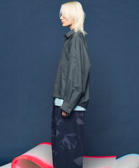 【26SS PRE-ORDER】NISHIKAWA KEORI Prime-Over Wool Curve Shirt