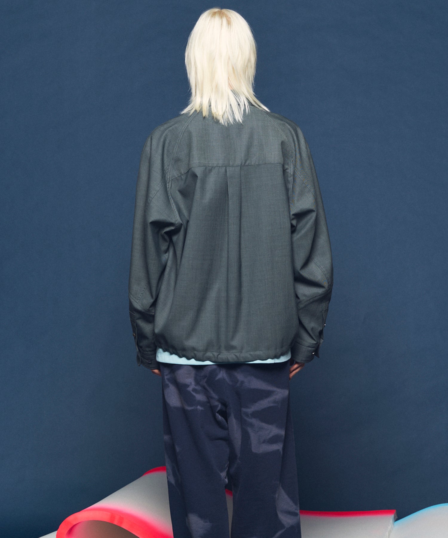 【26SS PRE-ORDER】NISHIKAWA KEORI Prime-Over Wool Curve Shirt