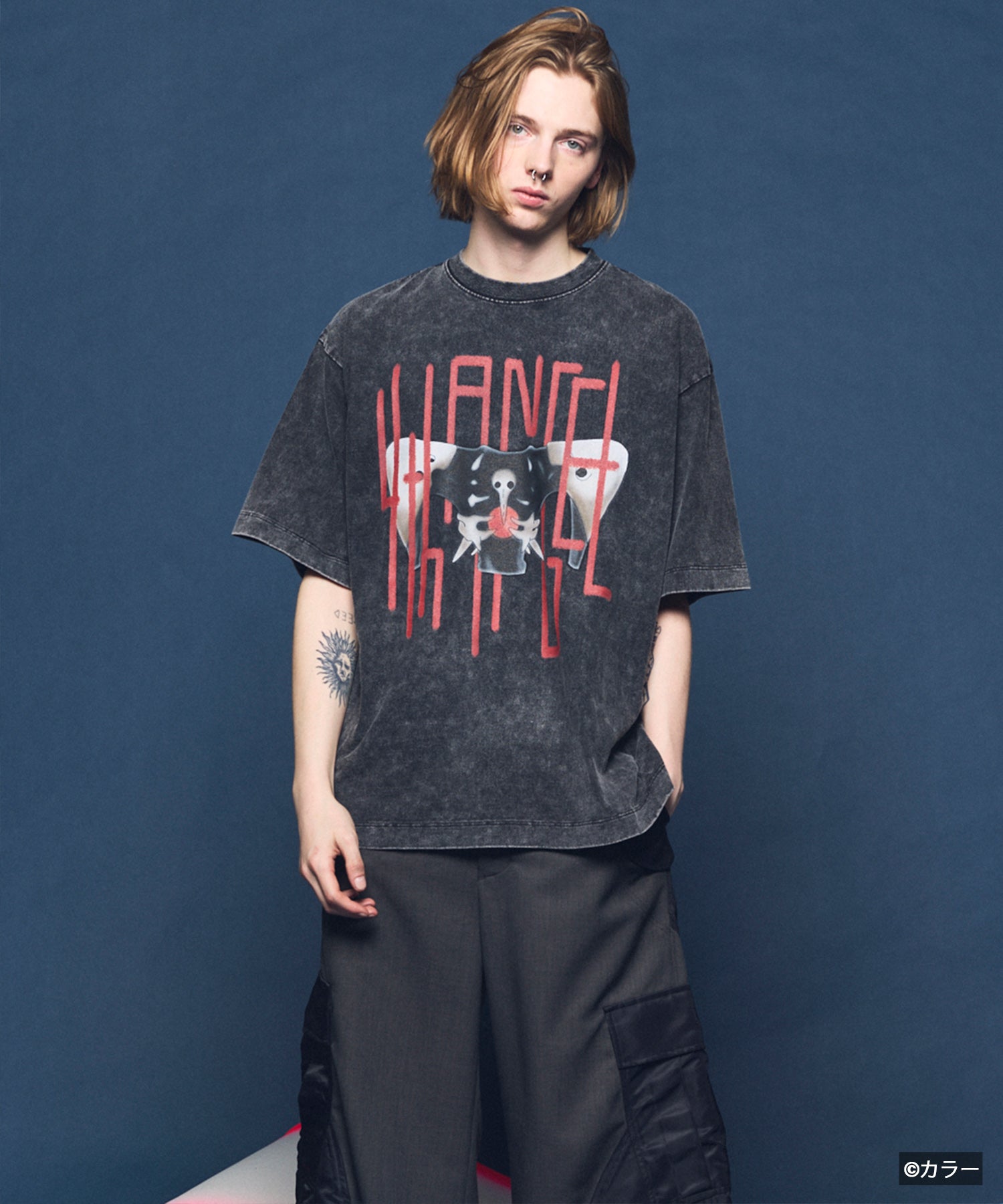 【26SS PRE-ORDER】【EVANGELION for MAISON SPECIAL】Prime-Over Crew Neck Graphic T-Shirt