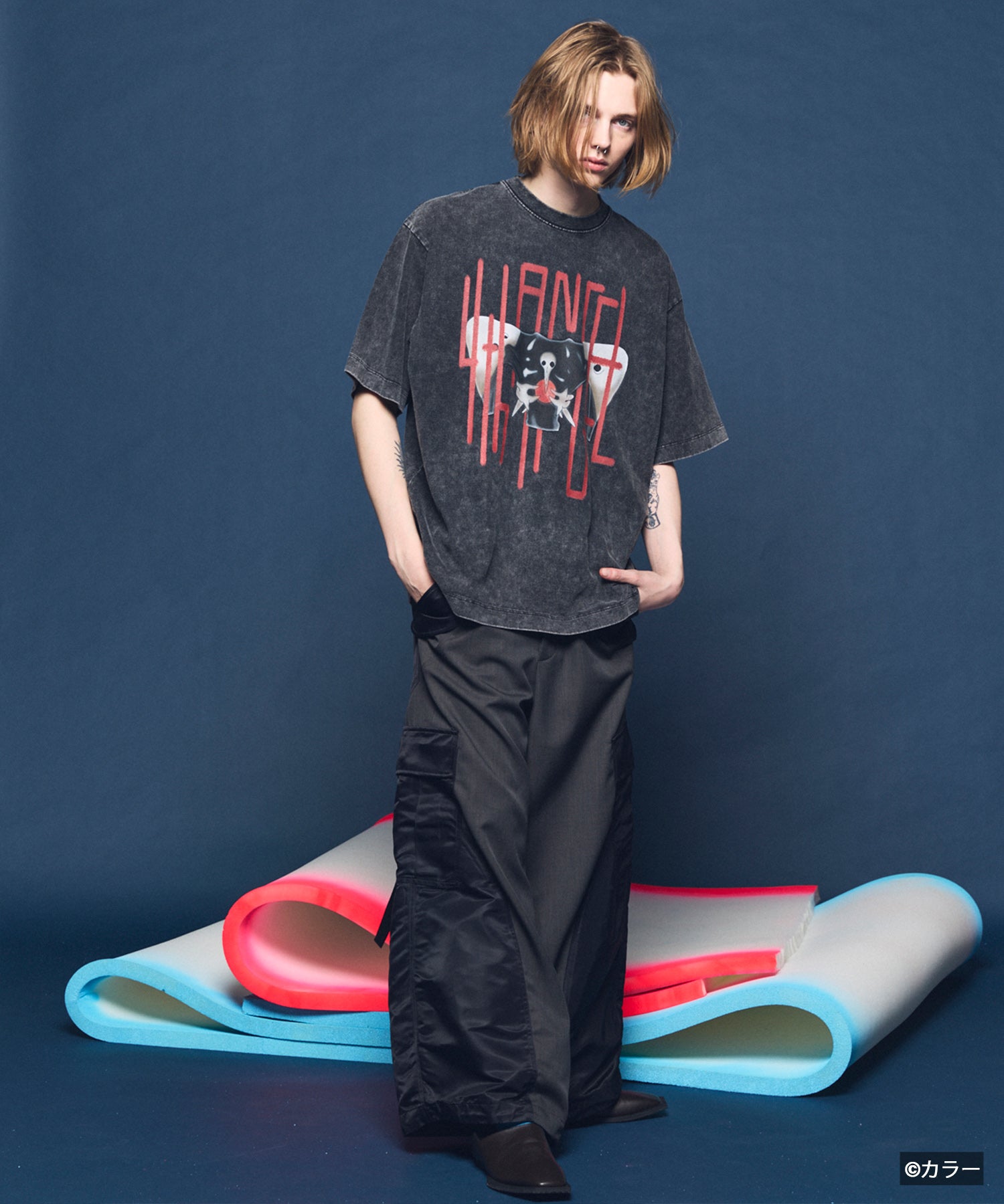 【26SS PRE-ORDER】【EVANGELION for MAISON SPECIAL】Prime-Over Crew Neck Graphic T-Shirt