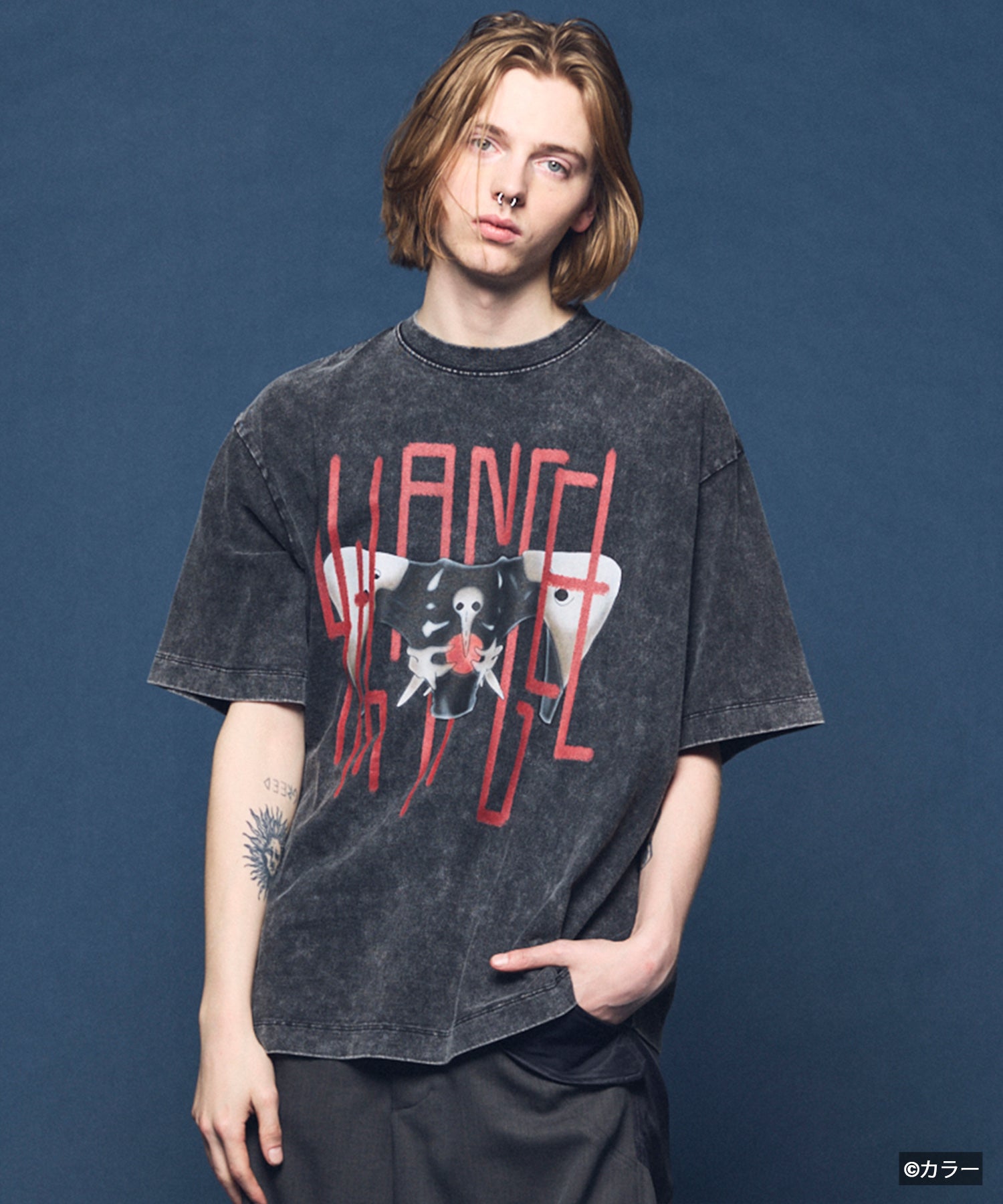 【26SS PRE-ORDER】【EVANGELION for MAISON SPECIAL】Prime-Over Crew Neck Graphic T-Shirt