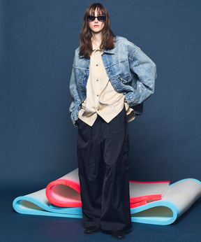 Inside-out Prime-Over Open Collar Shirt