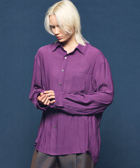 4 Colors Chambray Washable Wool Peaked Lapel Double Breasted Jacket