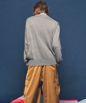 4 색 샹 브레이 세탁 가능한 양모 피크 라펠 더블 가슴 재킷