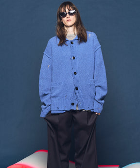 4 색 샹 브레이 세탁 가능한 양모 피크 라펠 더블 가슴 재킷