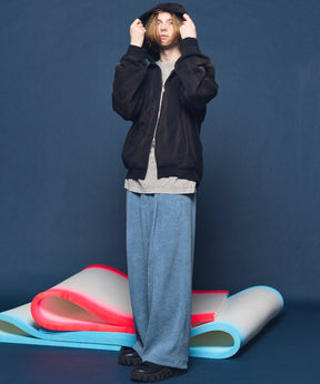 Chenille Yarn Corduroy Prime-Wide Easy Pants