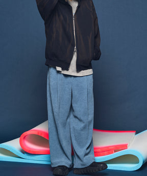 Chenille Yarn Corduroy Prime-Wide Easy Pants