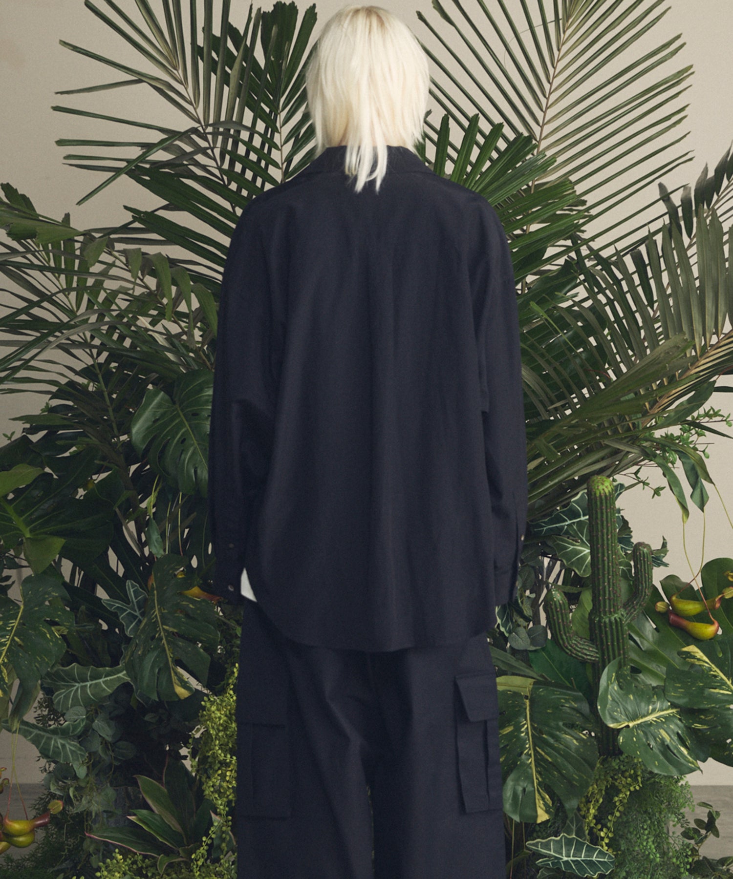 26SS PRE-ORDER】Deep Front Neck Prime-Over Skipper Shirt