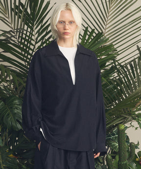 [26SS 预购] 深前领 Prime-Over 船长衬衫