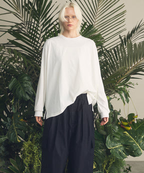 艺术家图形刺绣Prime-Over船长颈长袖T恤