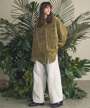 Three-Dimensional Cutting Denim Pants