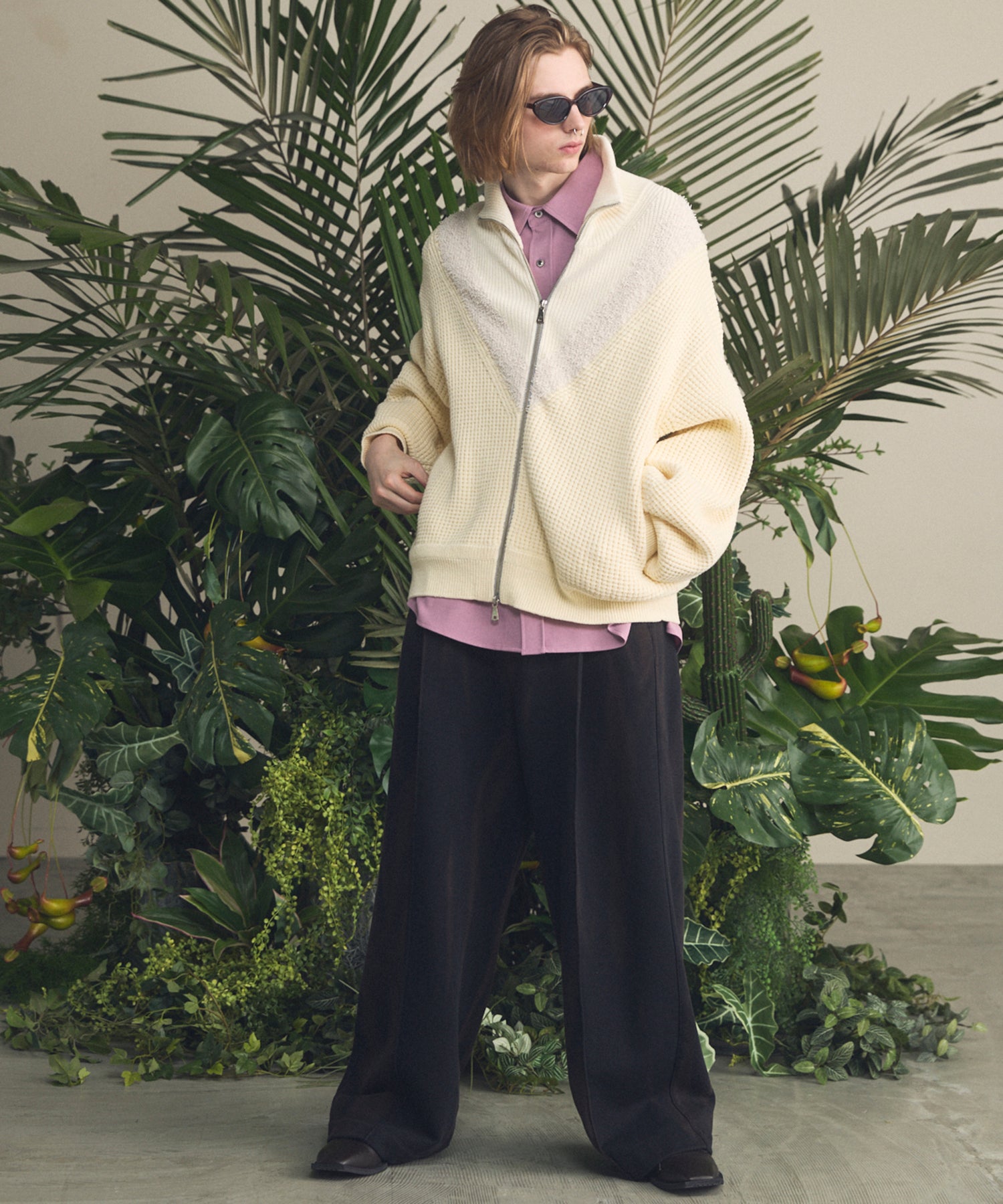 Sun-fade Prime-Wide Sweatpants