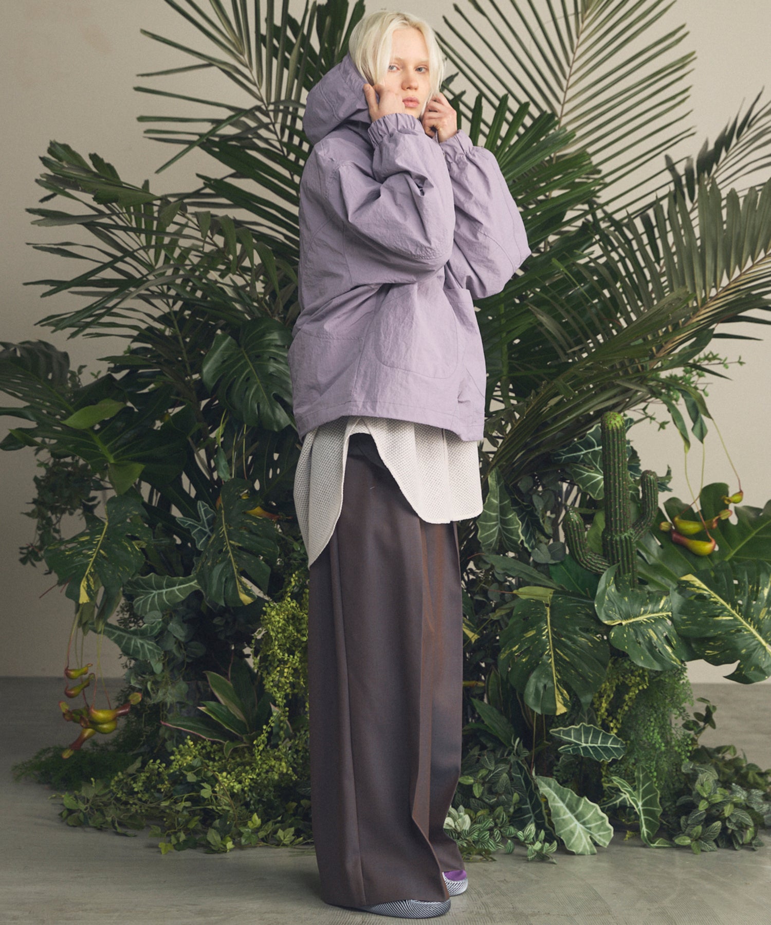 【PRE-ORDER】Prime-Over Half Zip Anorak Blouson