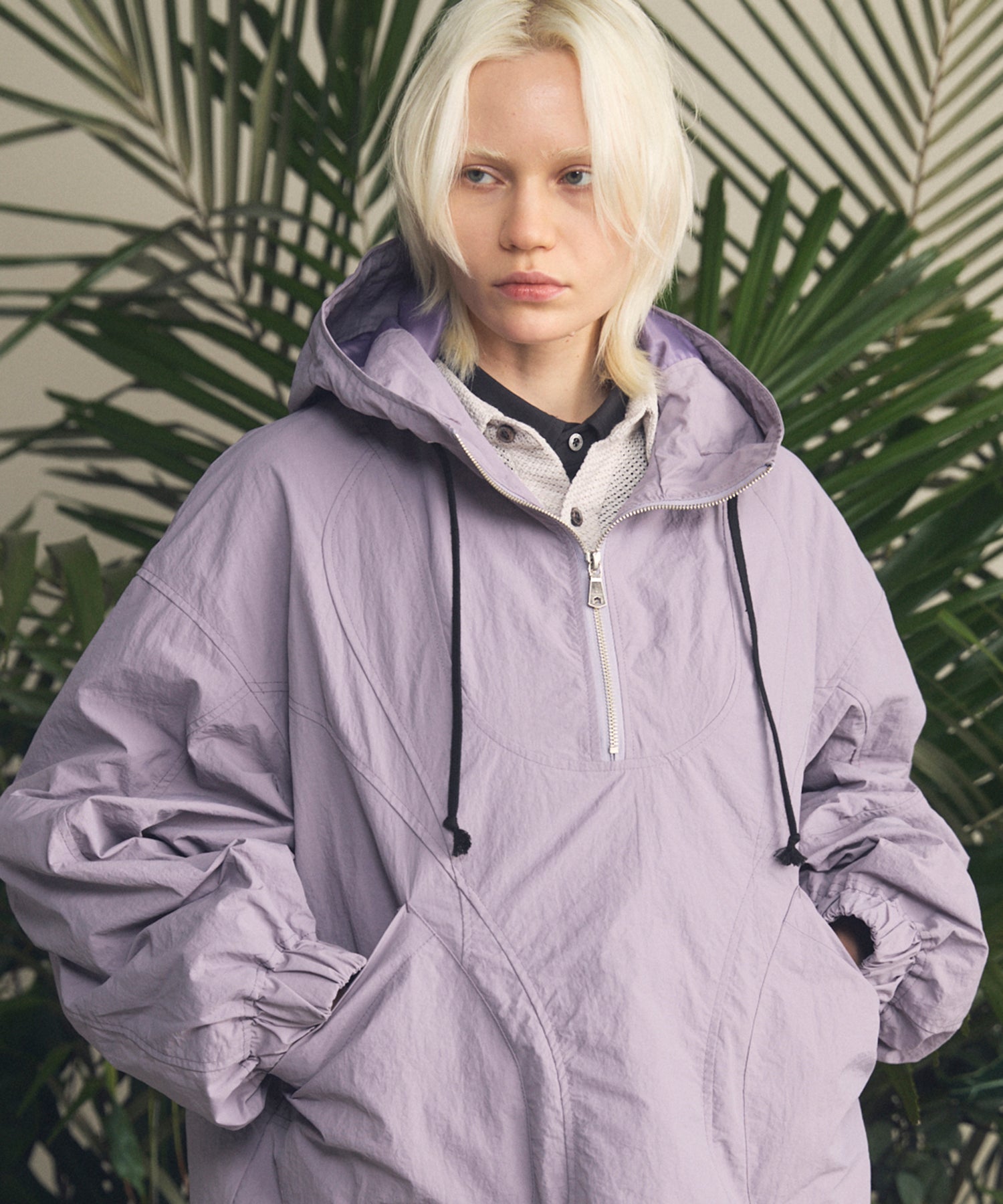 【PRE-ORDER】Prime-Over Half Zip Anorak Blouson