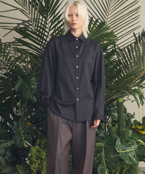 4 색 샹 브레이 세탁 가능한 양모 피크 라펠 더블 가슴 재킷