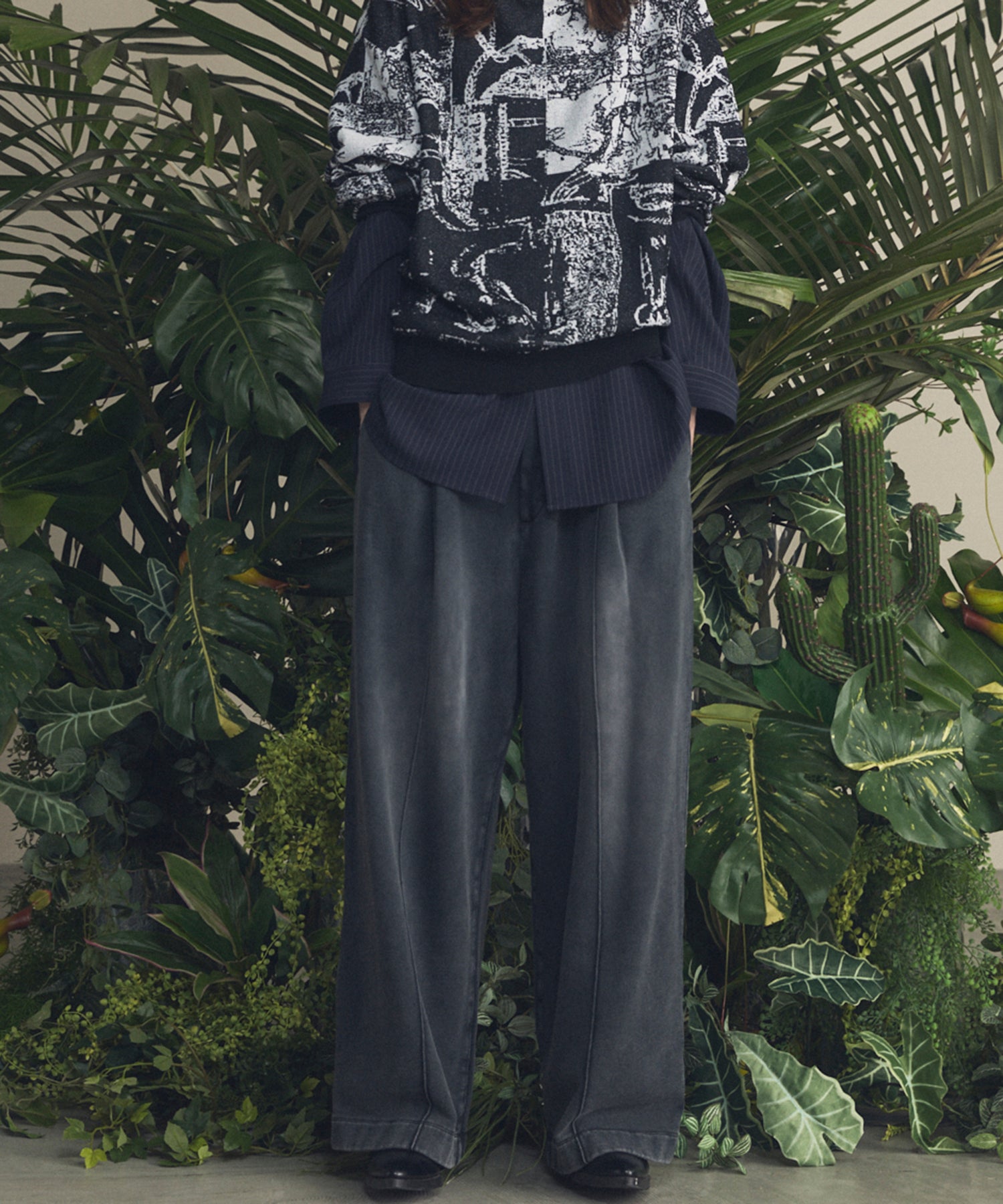 Prime-Wide Fade Sweatpants