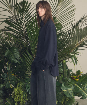 4 색 샹 브레이 세탁 가능한 양모 피크 라펠 더블 가슴 재킷