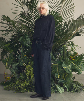 Three-Dimensional Cutting Denim Pants