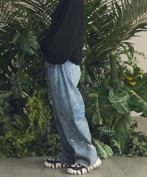 4 Colors Chambray Washable Wool Peaked Lapel Double Breasted Jacket