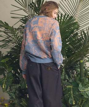 4 색 샹 브레이 세탁 가능한 양모 피크 라펠 더블 가슴 재킷