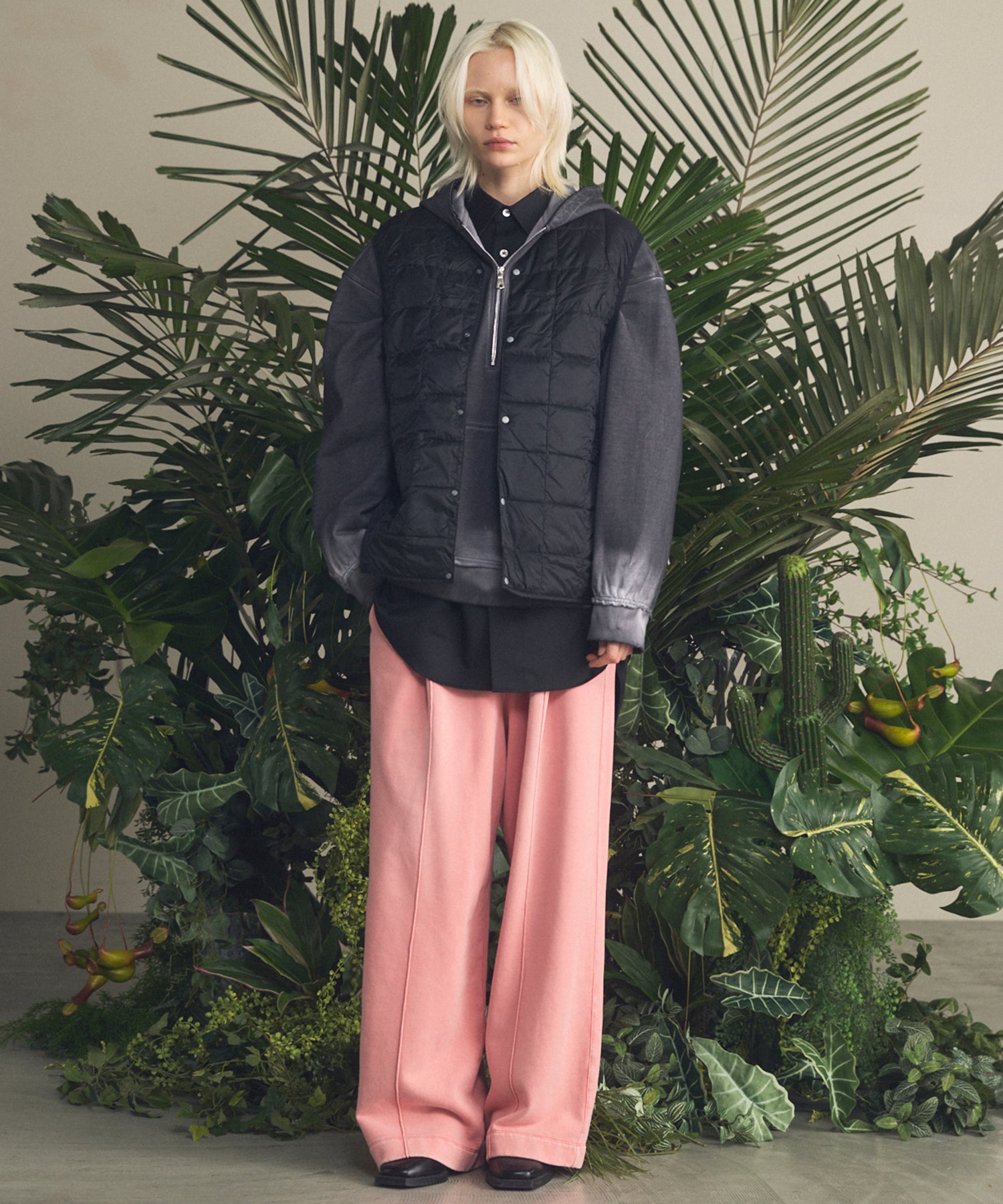 4 가지 색상 샹 브레이 세탁 가능한 양모 프라임-오버 일반 칼라 셔츠 코트