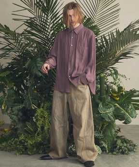 Three-Dimensional Cutting Denim Pants