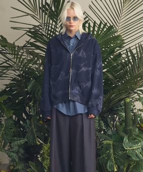 Sun-fade Prime-Over Sweat Zip Hoodie